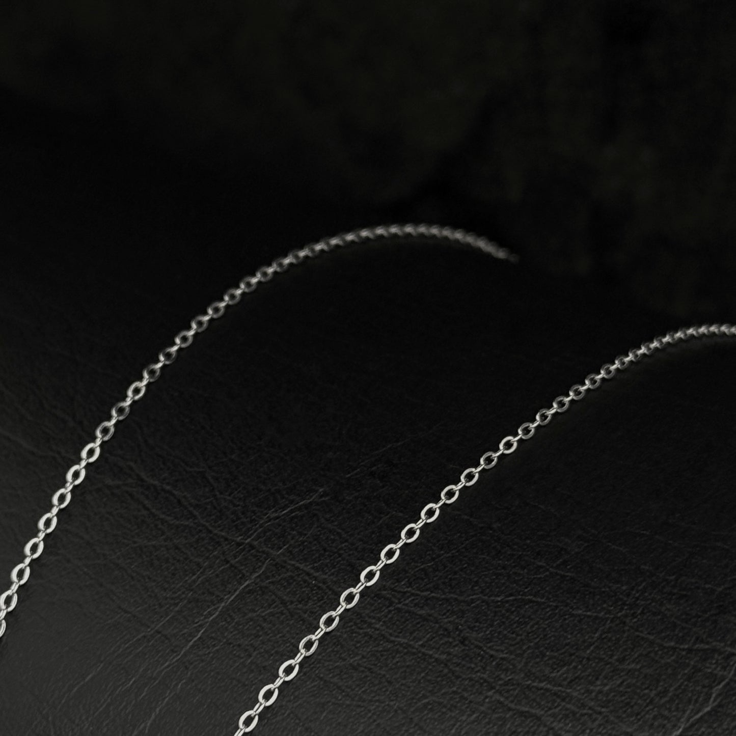 Cadena Veneciana & Dije Moissanita / Plata 925