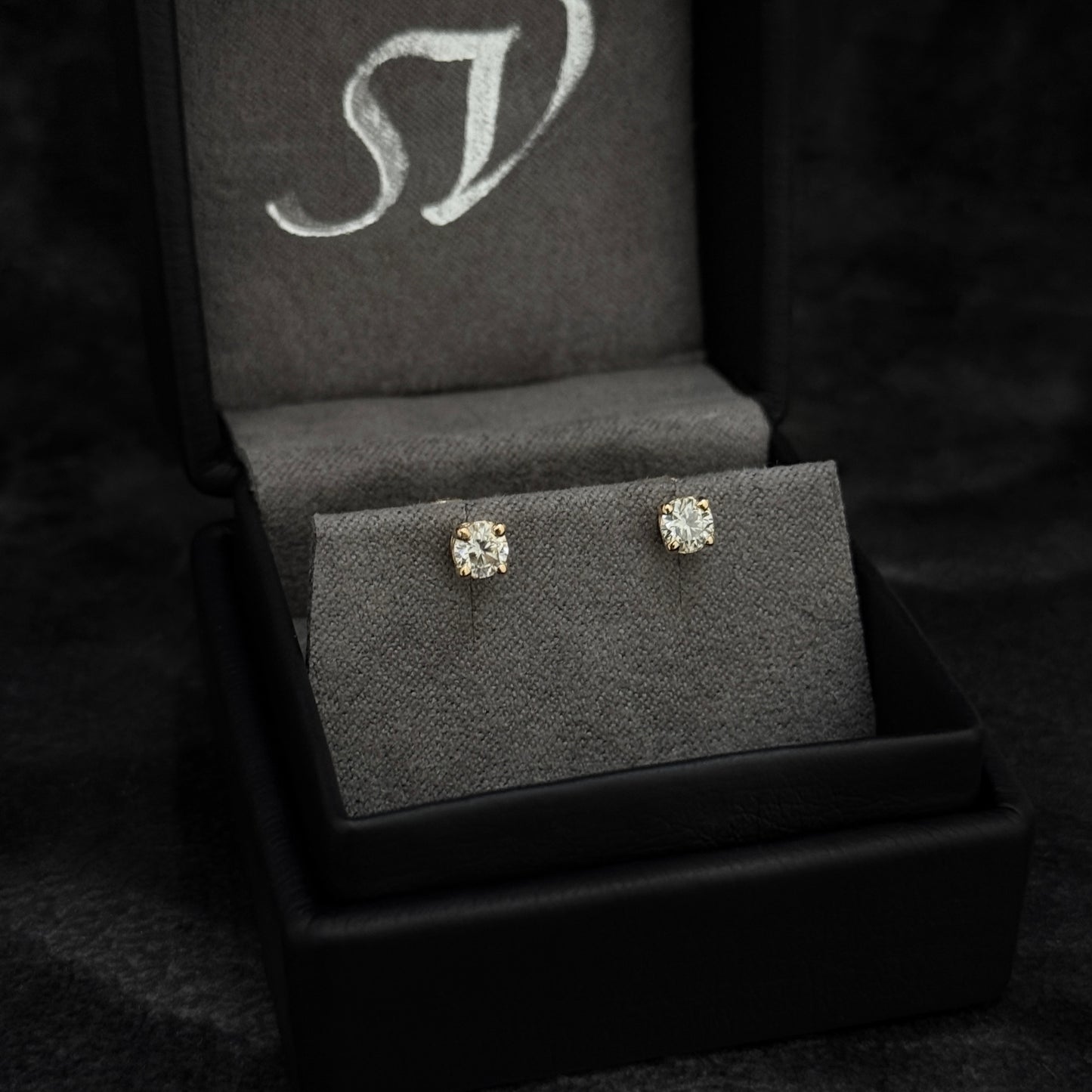 Topos de Lujo / Moissanitas Lab / Oro 18K