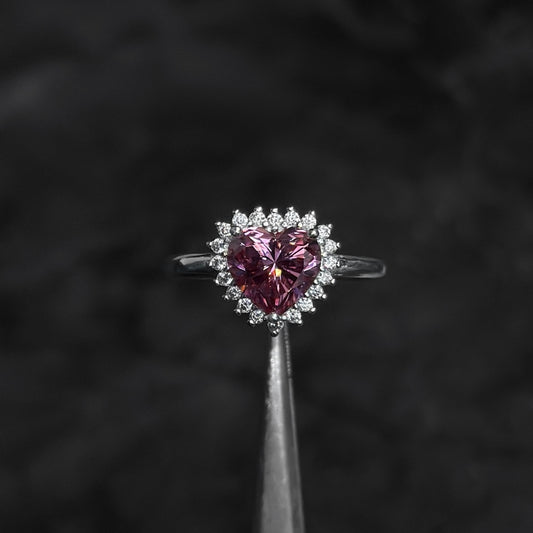 Anillo de Lujo #6 / Moissanita Certificada / Plata 925