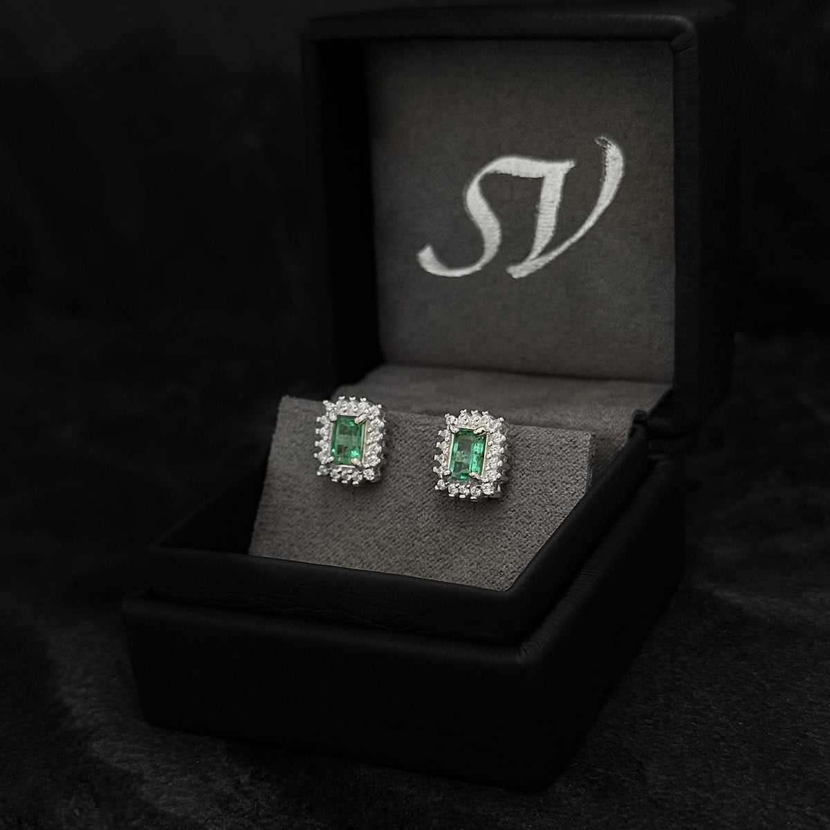 Topos Exclusivos / Esmeraldas Colombianas / Plata 925