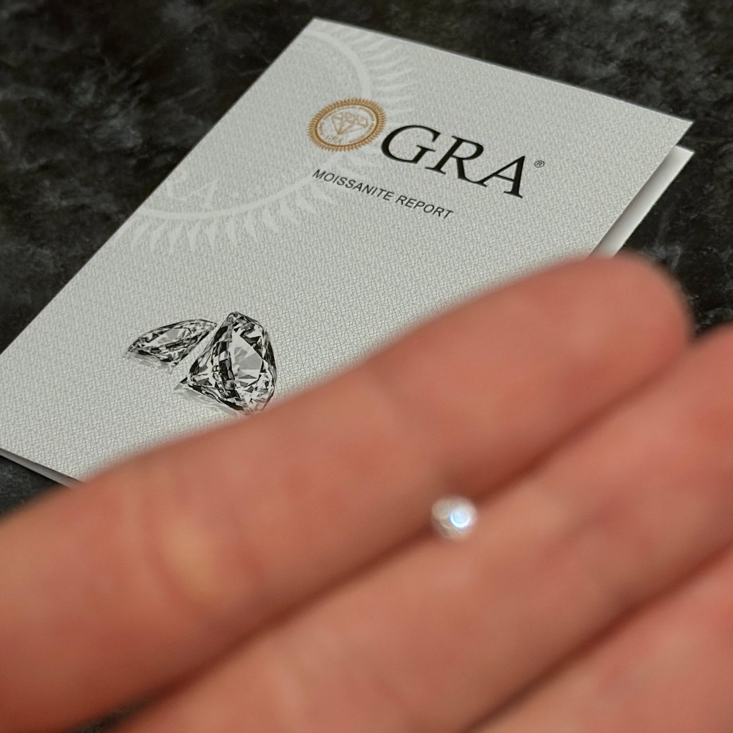 Moissanita Lab / Redonda / 3mm