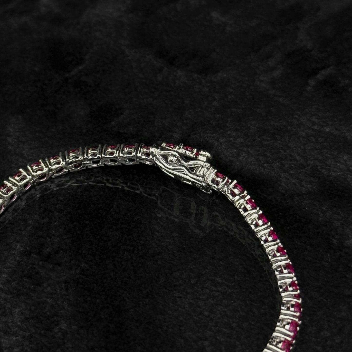 Pulsera Tenis Exclusiva 3mm / Circones Lab / Plata 925