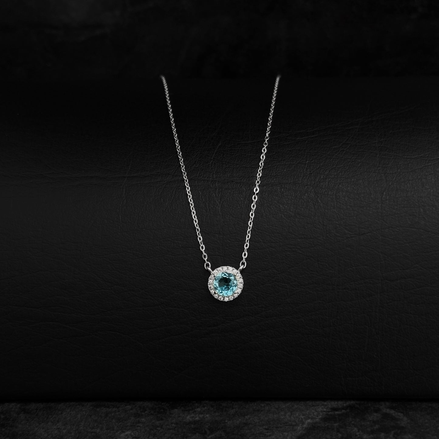 Cadena Veneciana & Dije Topacio / Plata 925