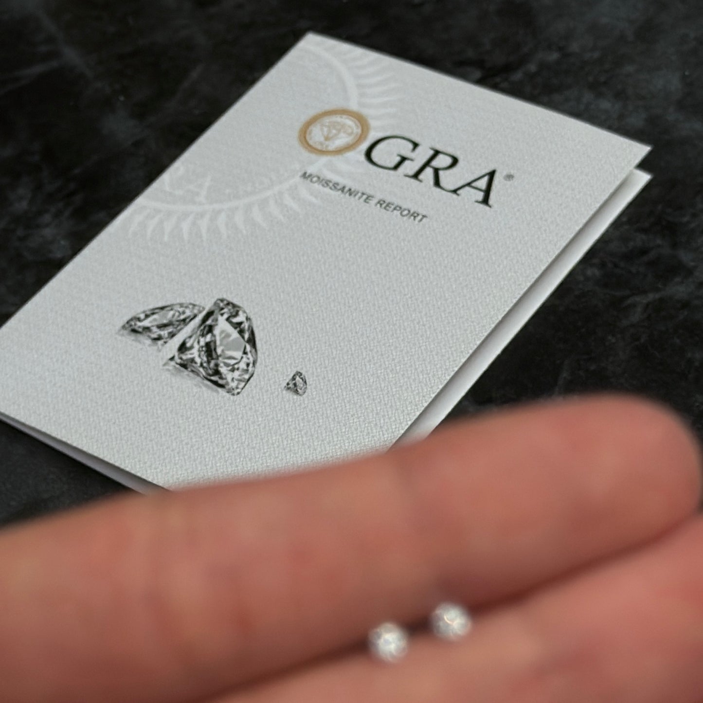 Moissanita Lab / Redonda / 3mm