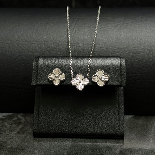 Set Exclusivo Lucky Clover / Plata 925