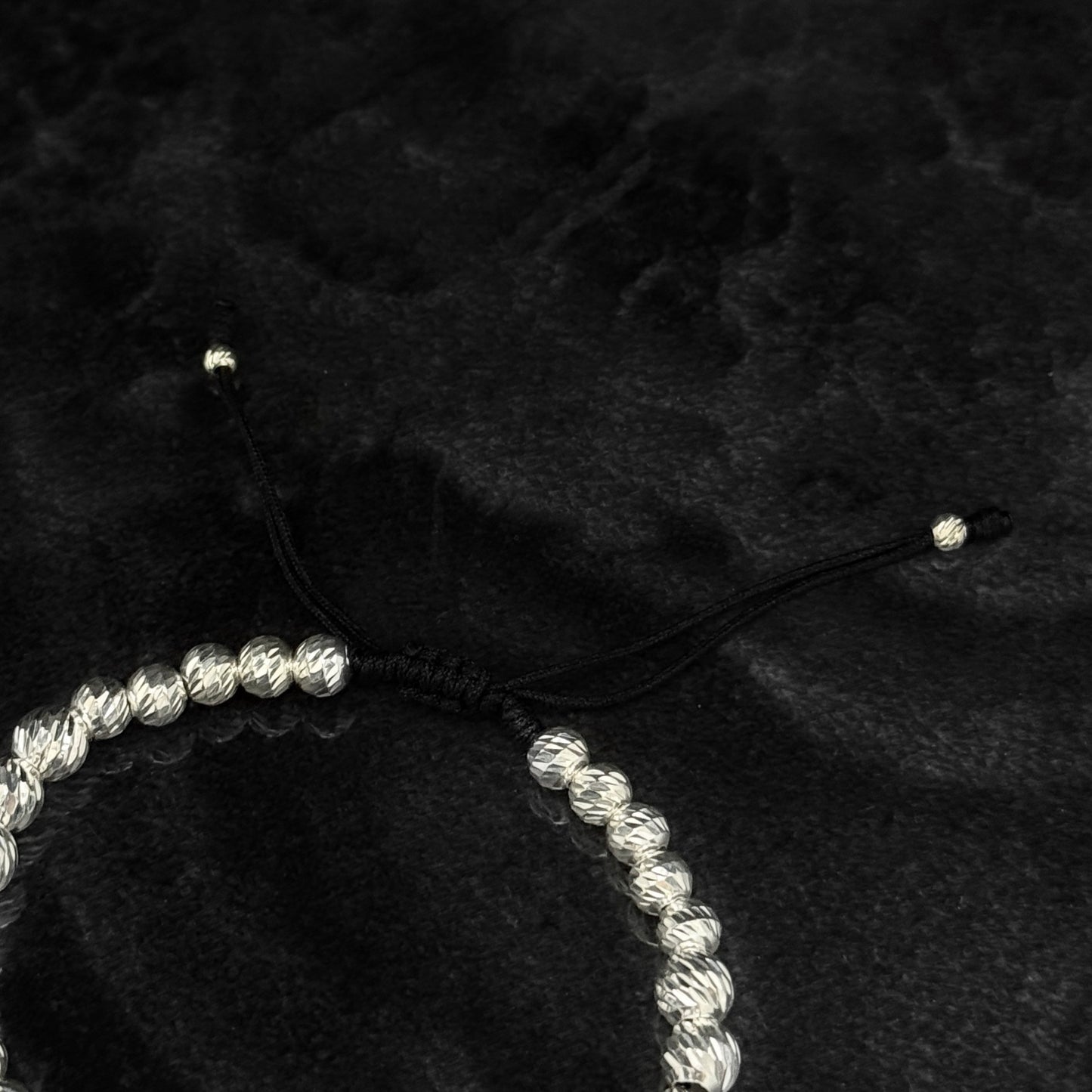 Pulsera Tejida de Lujo / Zafiro de Laboratorio / Plata 925