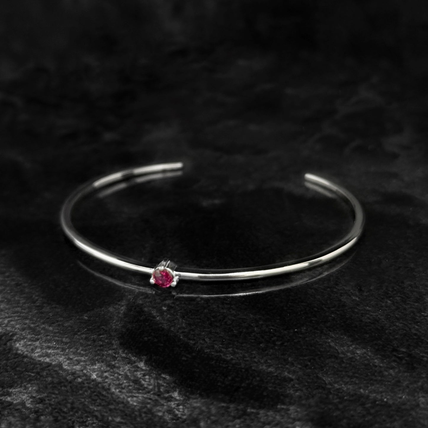 Exclusive Bracelet / Natural Ruby / 925 Silver