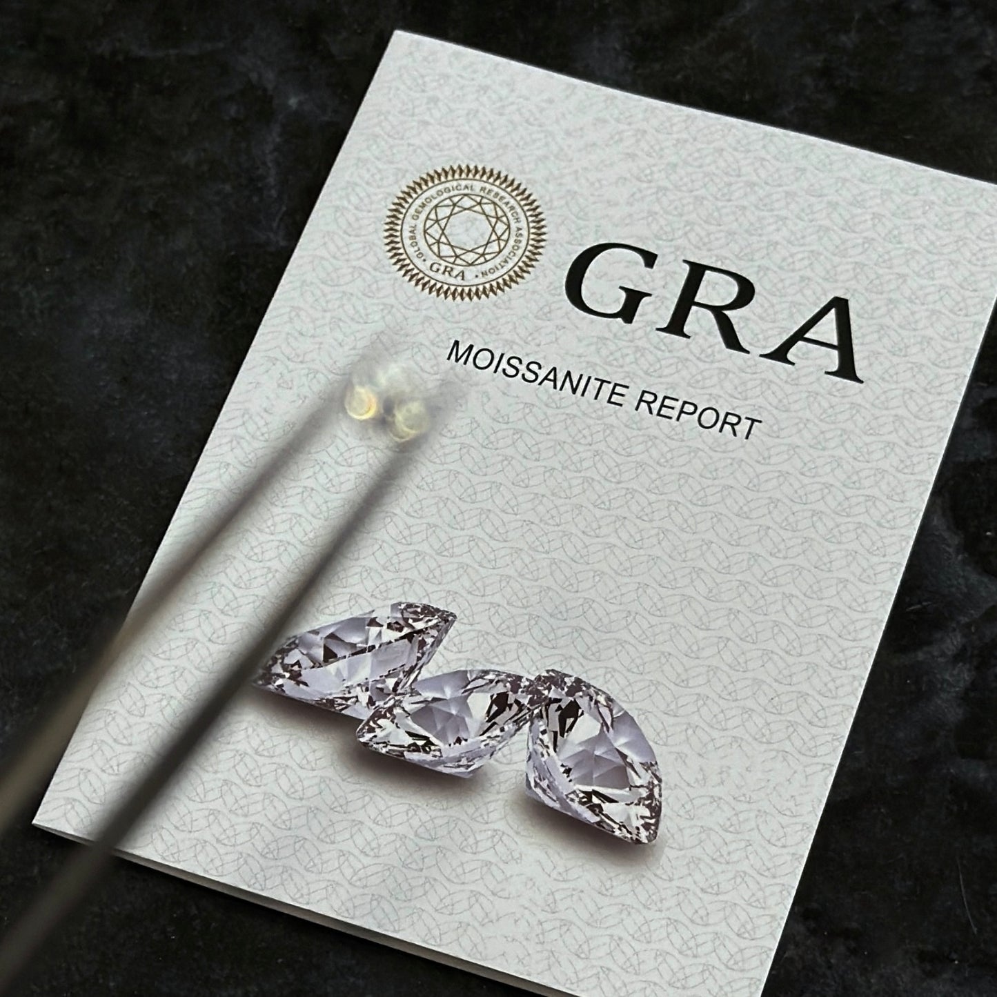 Moissanita Lab / Redonda / 4mm