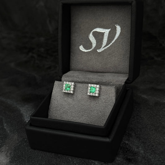 Topos Exclusivos / Esmeraldas Colombianas / Plata 925