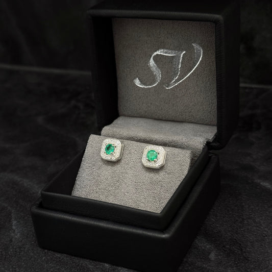 Topos Exclusivos / Esmeraldas Colombianas / Plata 925