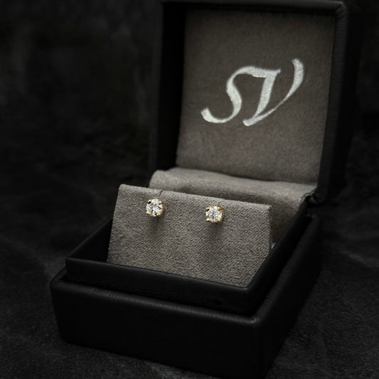 Topos de Lujo / Diamantes Blancos Certificados / Oro 18K