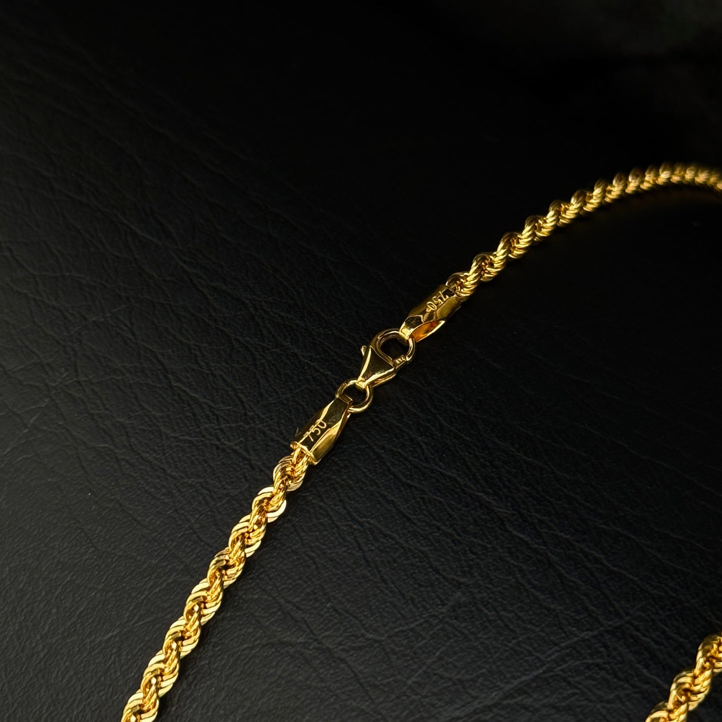 Cadena Lazo 60cm x 2mm (Aprox) / Oro 18K