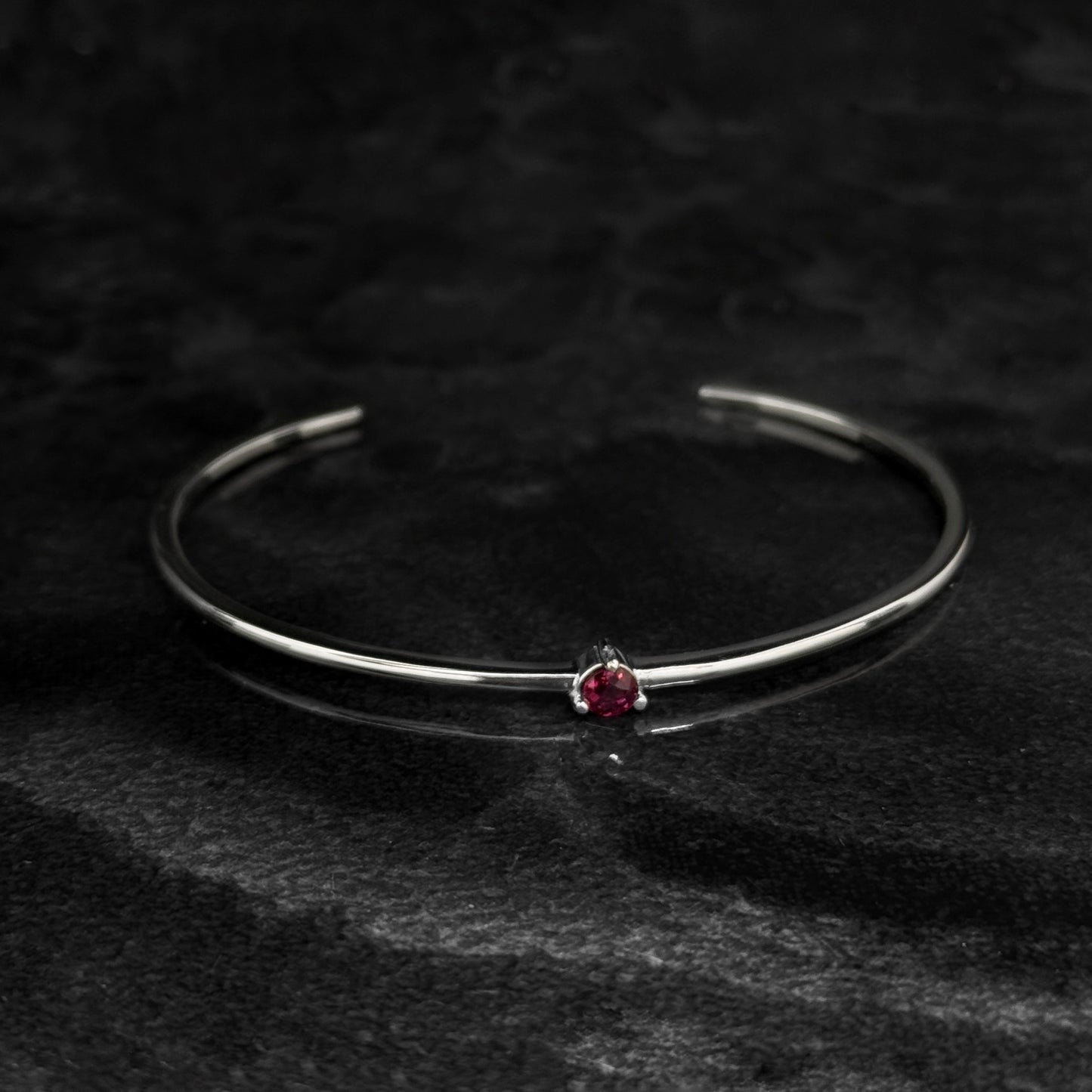 Exclusive Bracelet / Natural Ruby / 925 Silver